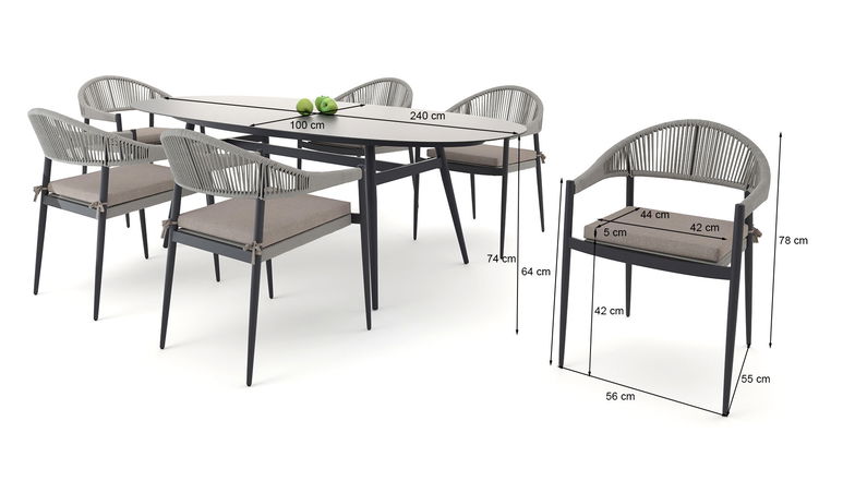 Curv Dining 6