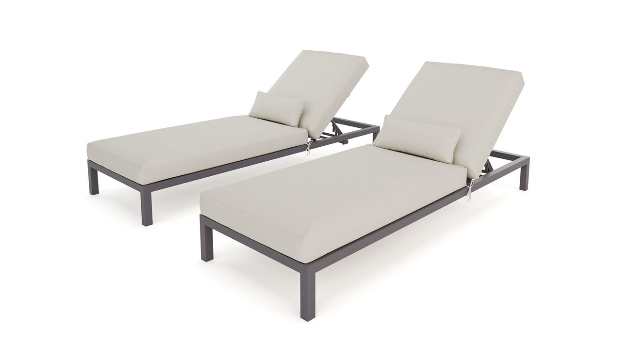 Plaza Sun Lounger Set Compact (anthrazit) main product photo