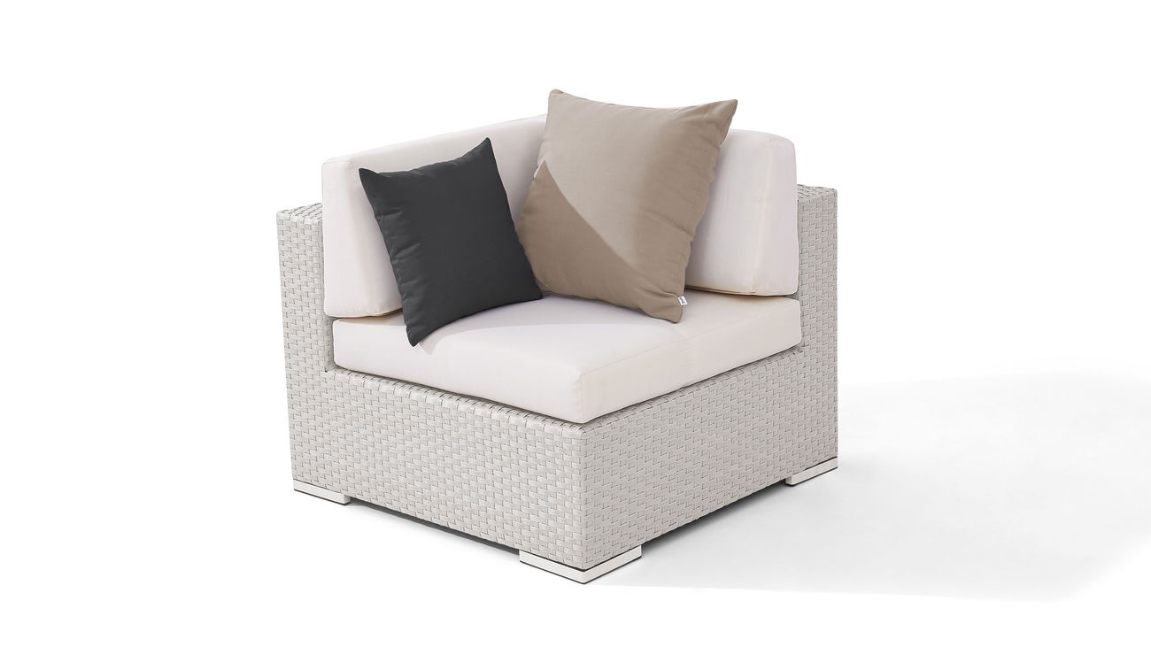 Cube Ecksofa 90 cm (grau)