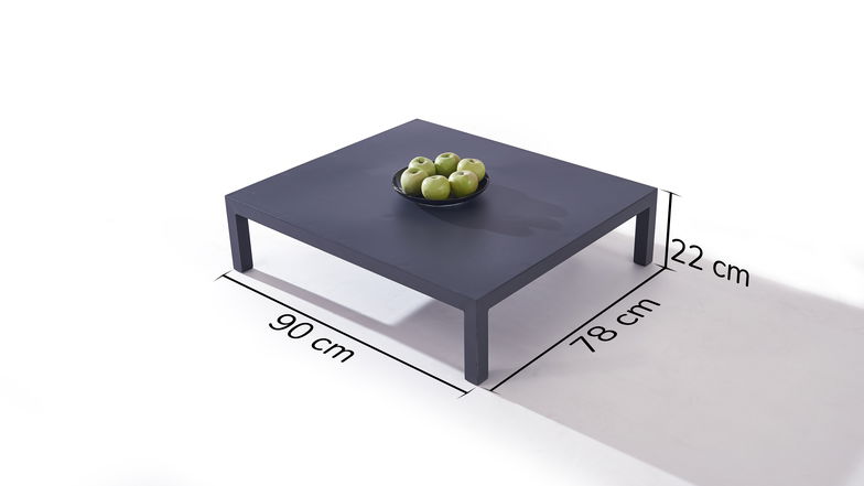 Plaza Tisch 78 cm - anthrazit